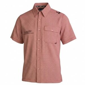 LOGIK Mens XS Red White Checkered Short Sleeve Button Up Shirt Vintage 90s